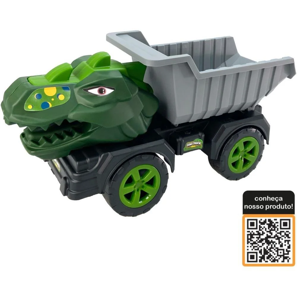 Caminhao Dino Truck Cacamba 36Cm (S) Homeplay