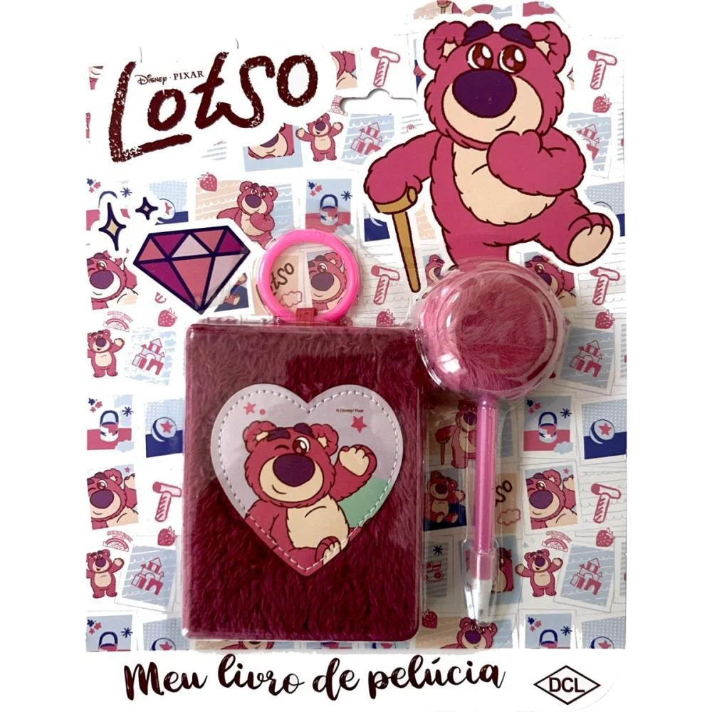 Livro Brinquedo Ilustrado Lotso Livro De Pelucia Dcl