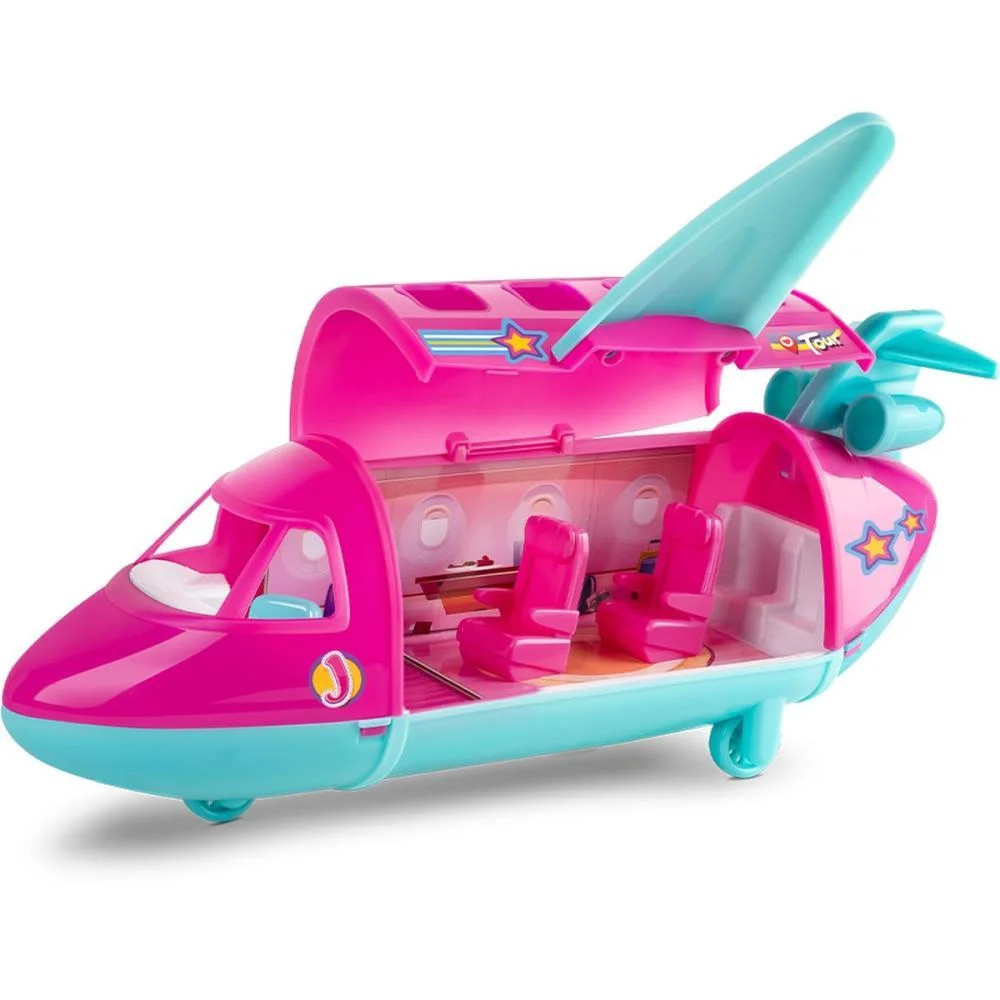 Avião Da Judy C/Acessorios Samba Toys