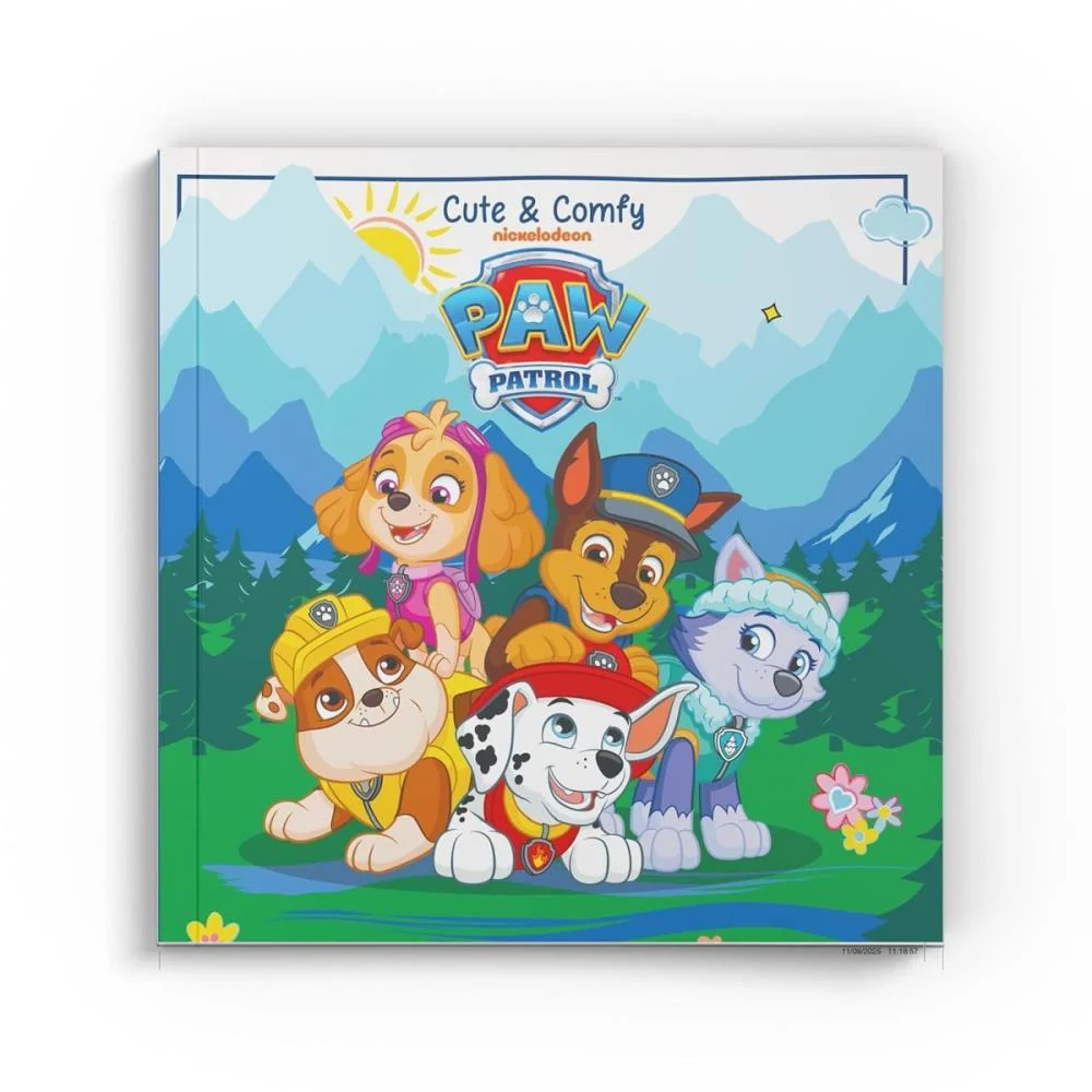 Livro Infantil Colorir Cute E Comfy Patrulha Canina Online Editora