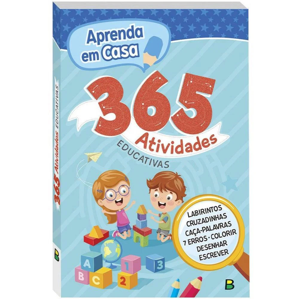 Livro De Atividades 365 Atividades 22X15,5 288Pg Todolivro