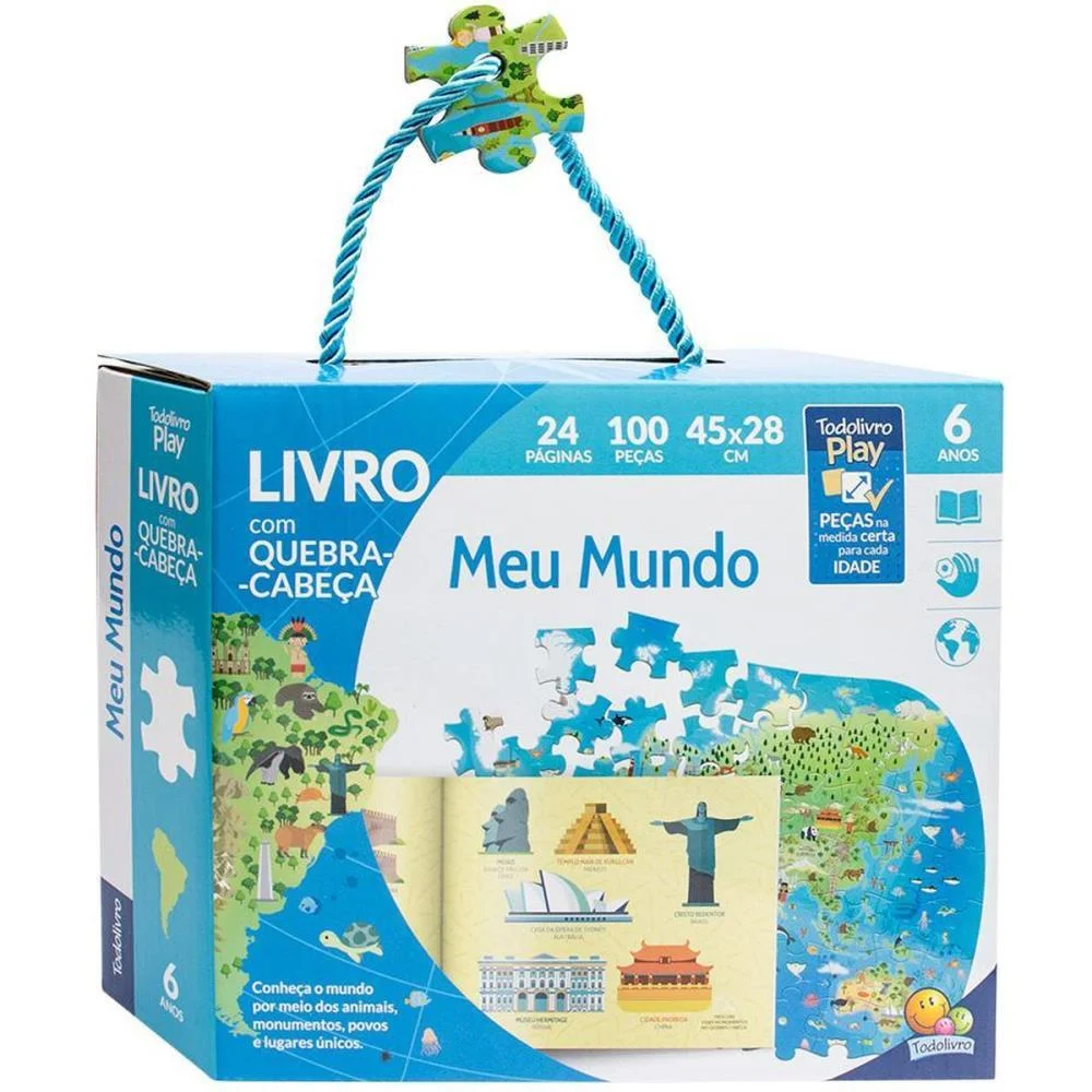 Livro De Atividades Todolivro Play Q.c Meu Mundo Todolivro