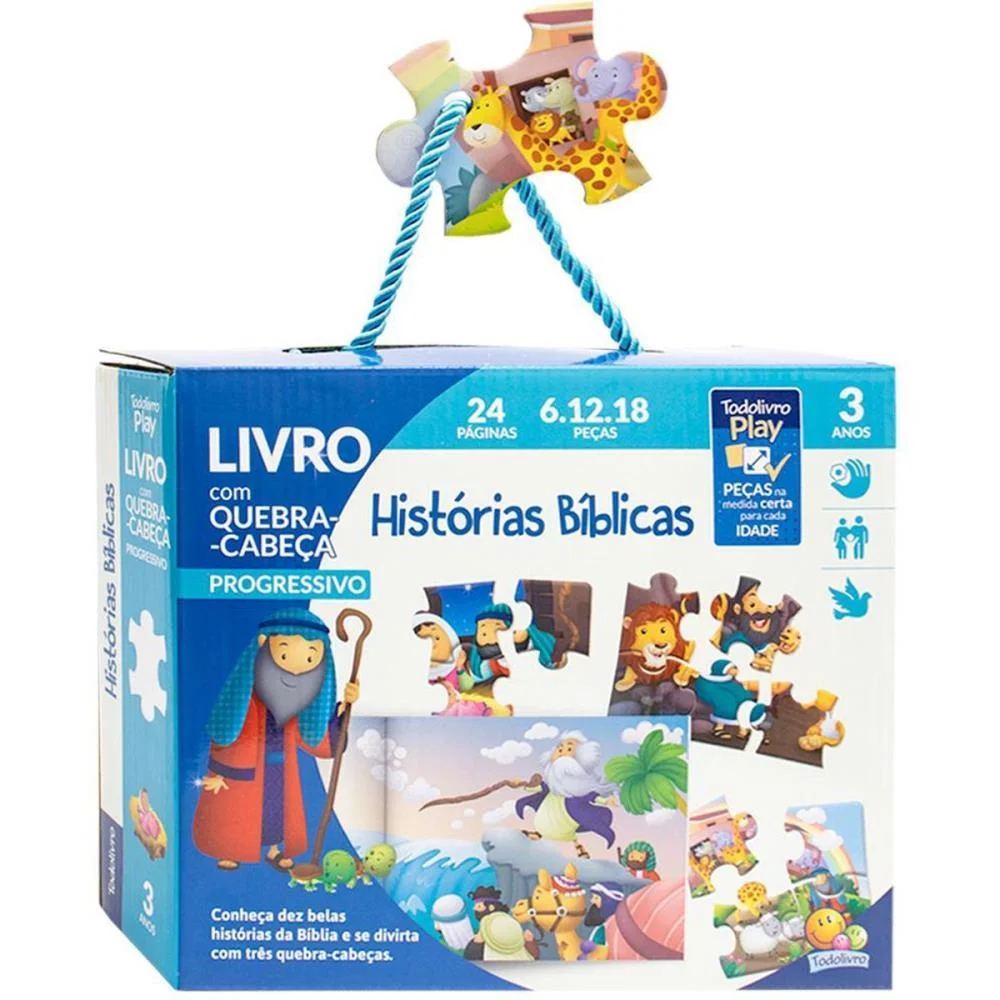 Livro De Atividades Todolivro Play Q.c His.biblica Todolivro