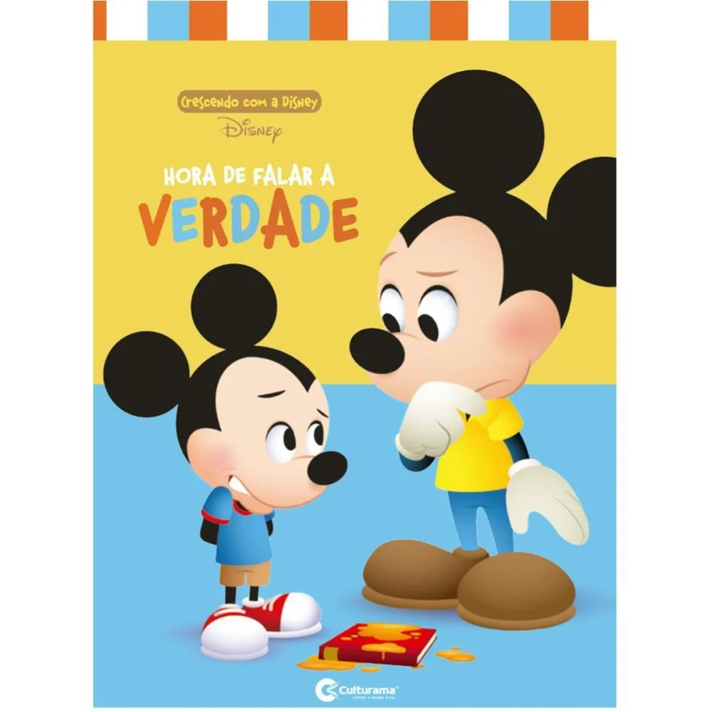 Livro Infantil Ilustrado Disney Hora De Falar A Verdade Culturama