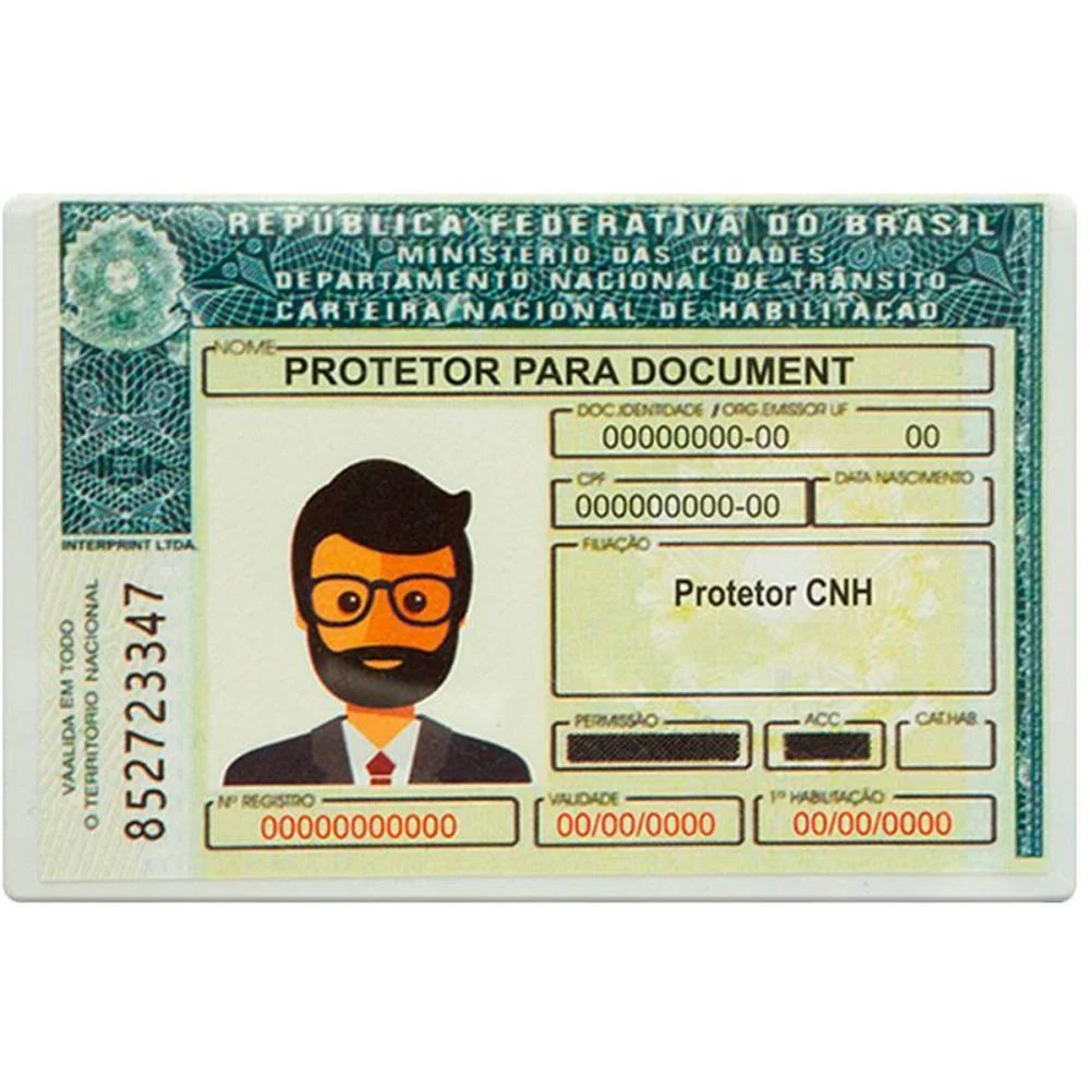 Protetor Para Documentos Cnh Protetor Goodie