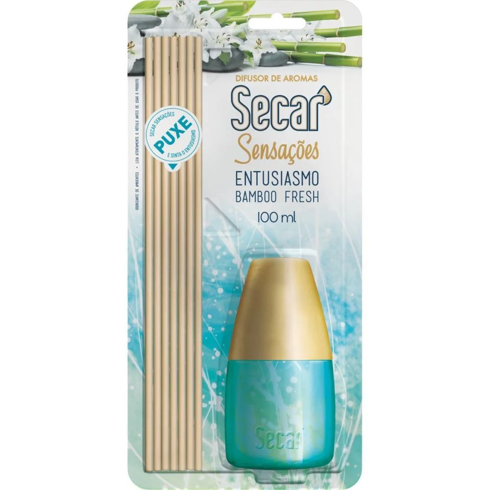 Difusor De Aroma Secar Bamboo Fresh 100Ml Soin