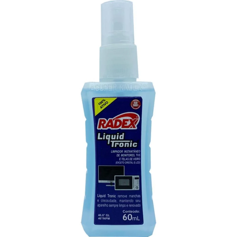 Produto Para Limpeza Monitores/Dvd/Scanners 60Ml. Radex