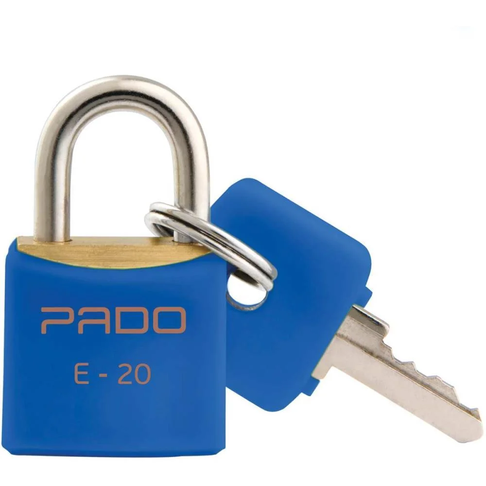 Cadeado Cores Azul Sm Lt - 20Mm Pado