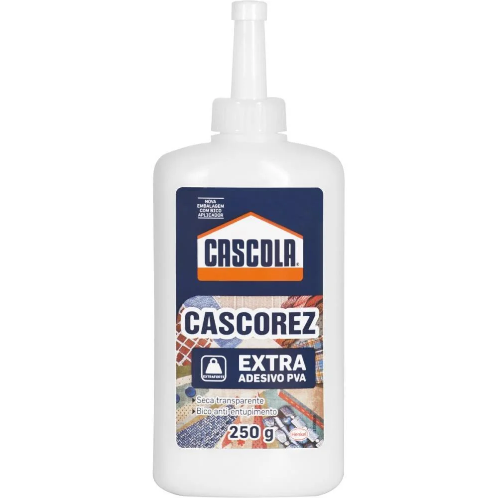 Cola De Alta Resistencia Cascorez Extra 250G. Henkel (Cx.c/12)