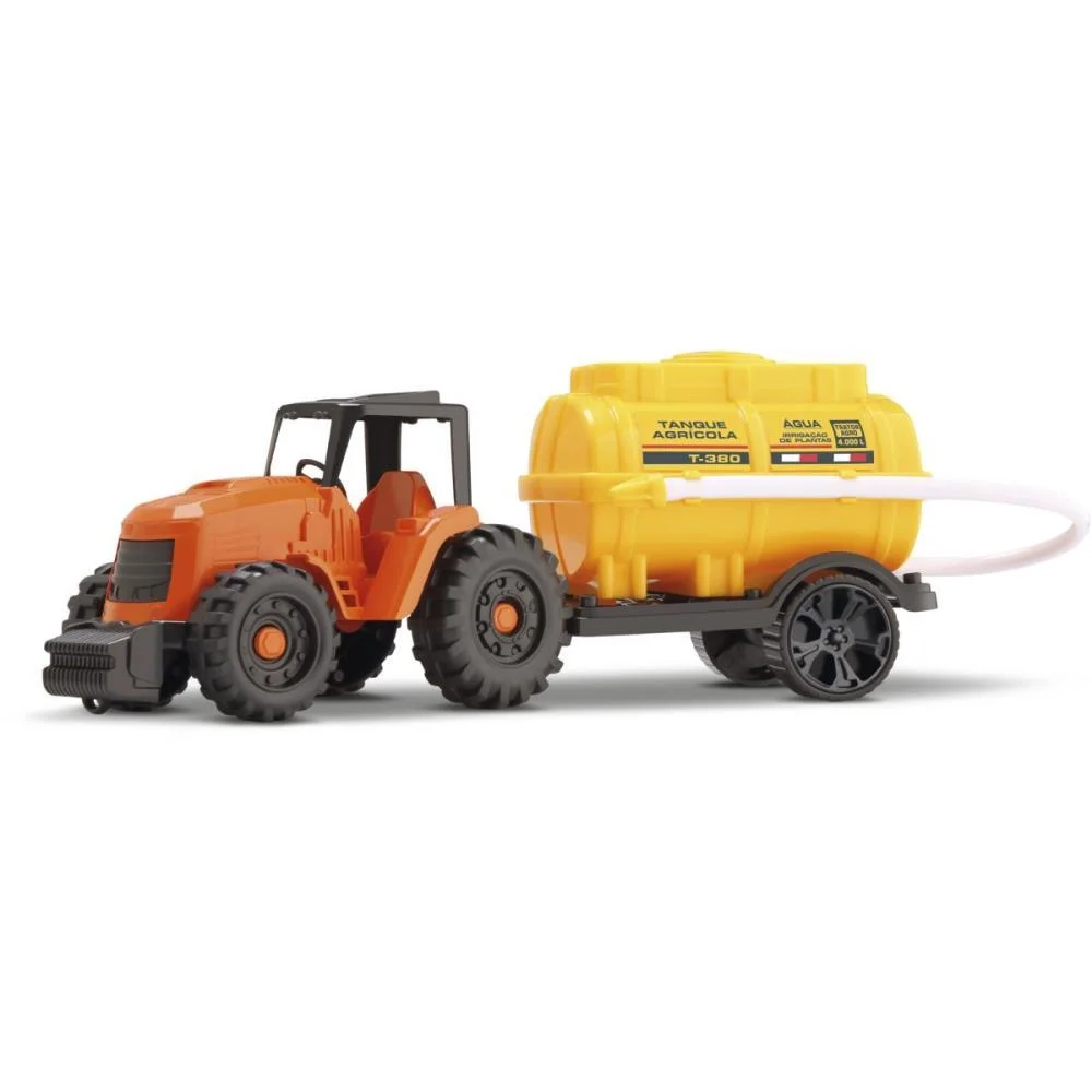 Trator Tractor Agro Irrigador (S) Orange Toys