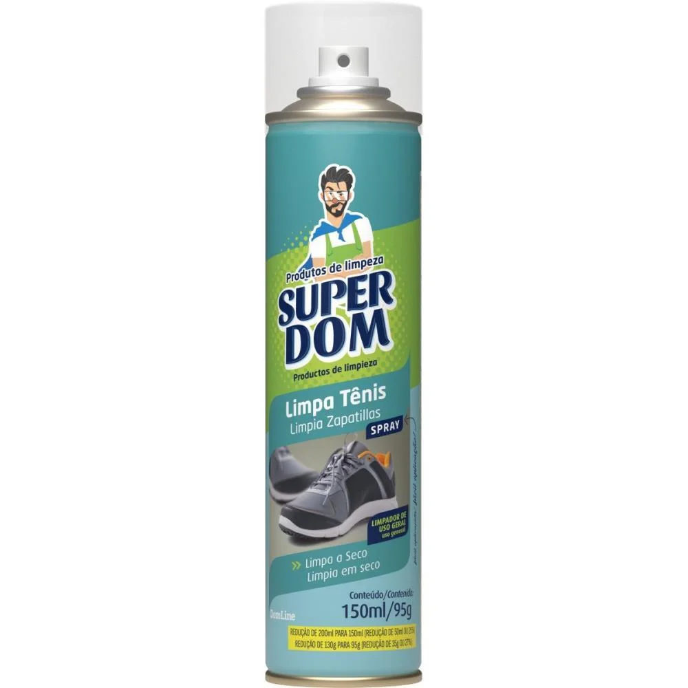 Produto Para Limpeza Superdom Limpa Tenis Aerossol Baston (Unidade)