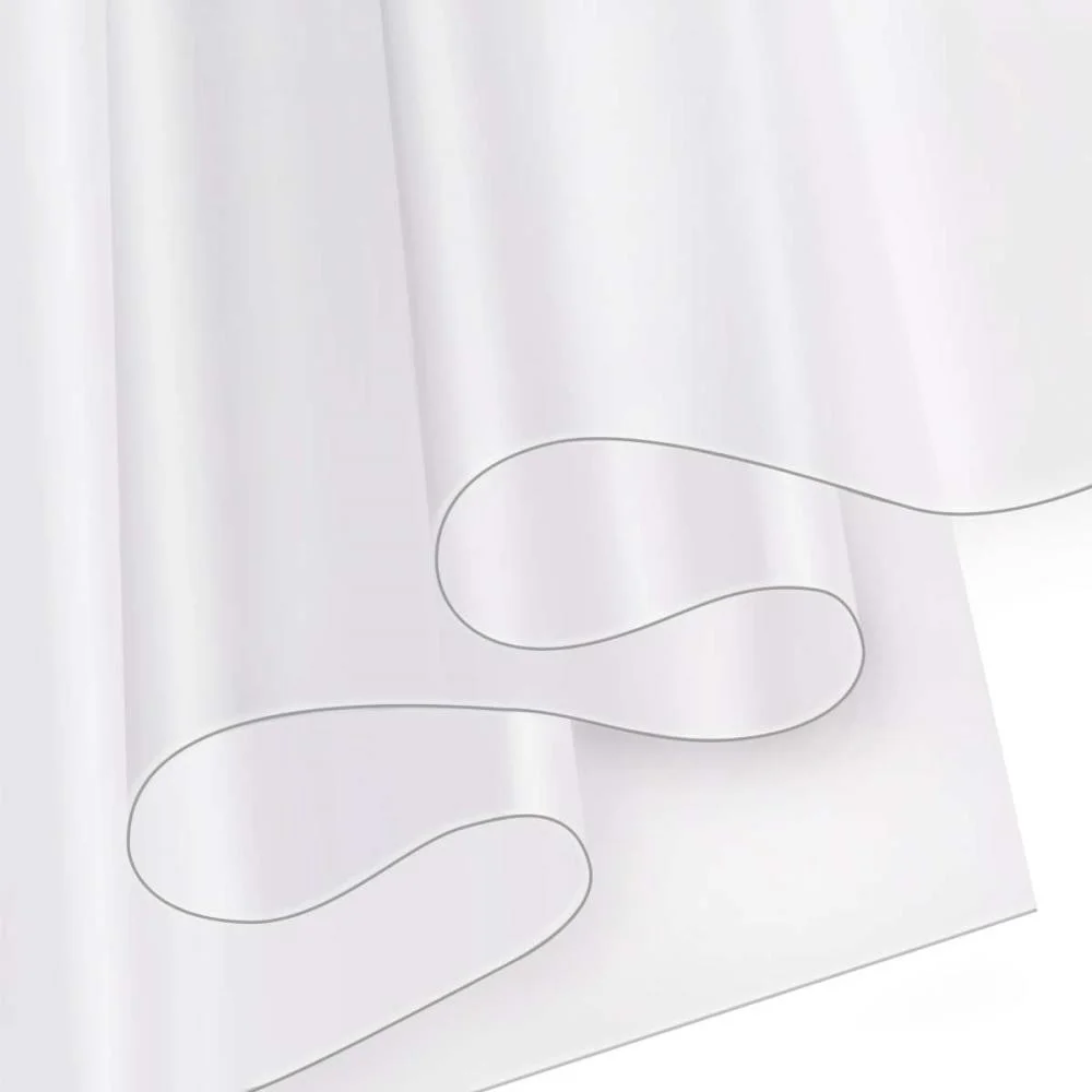 Plastico Transparente Cristal 0,15 Medio 50M C/Papel Plastvinil (Rolo)
