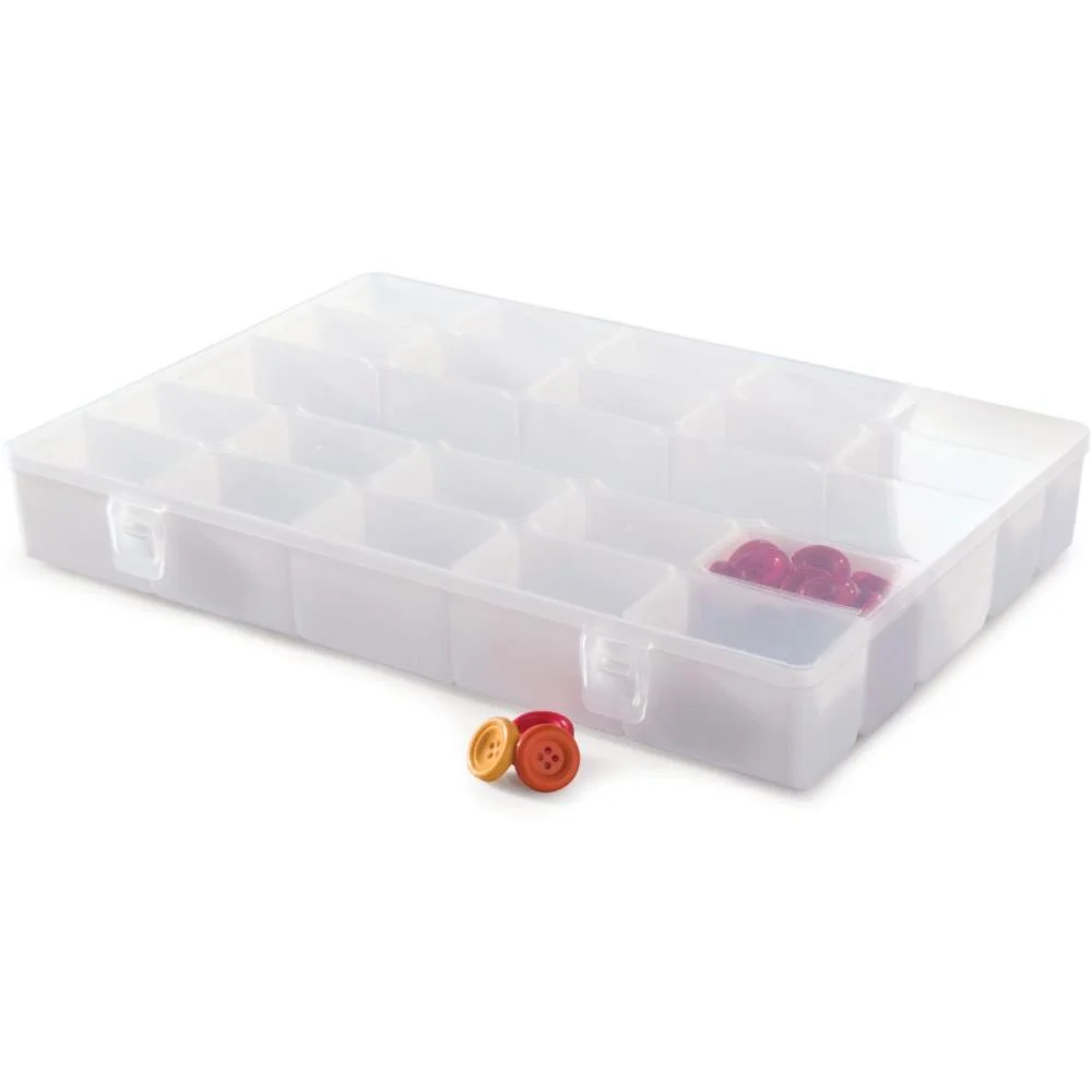 Organizador Caixa C/21 Divisorias Duo Plasutil