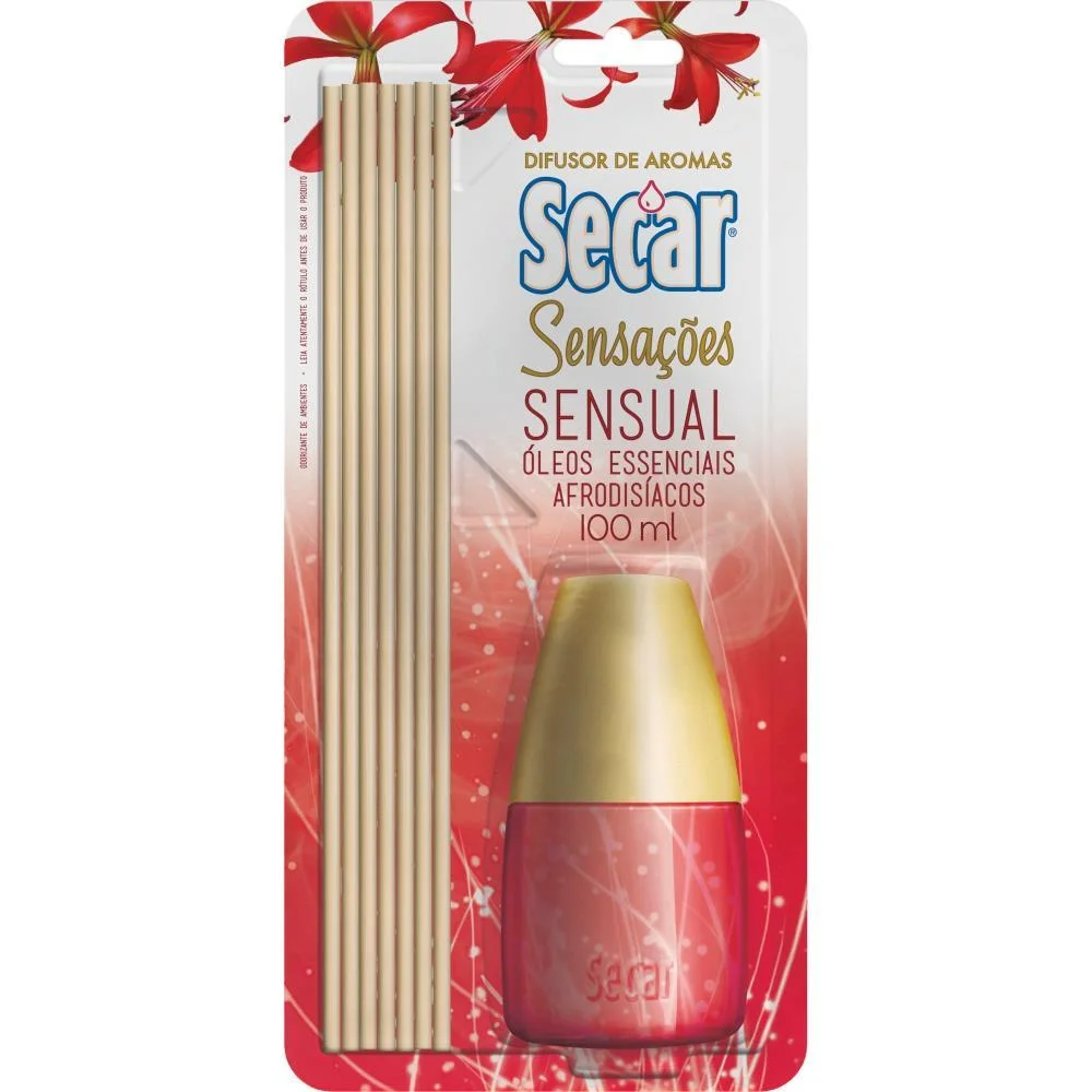 Difusor De Aroma Secar Oleos Essenciais 100Ml. Soin