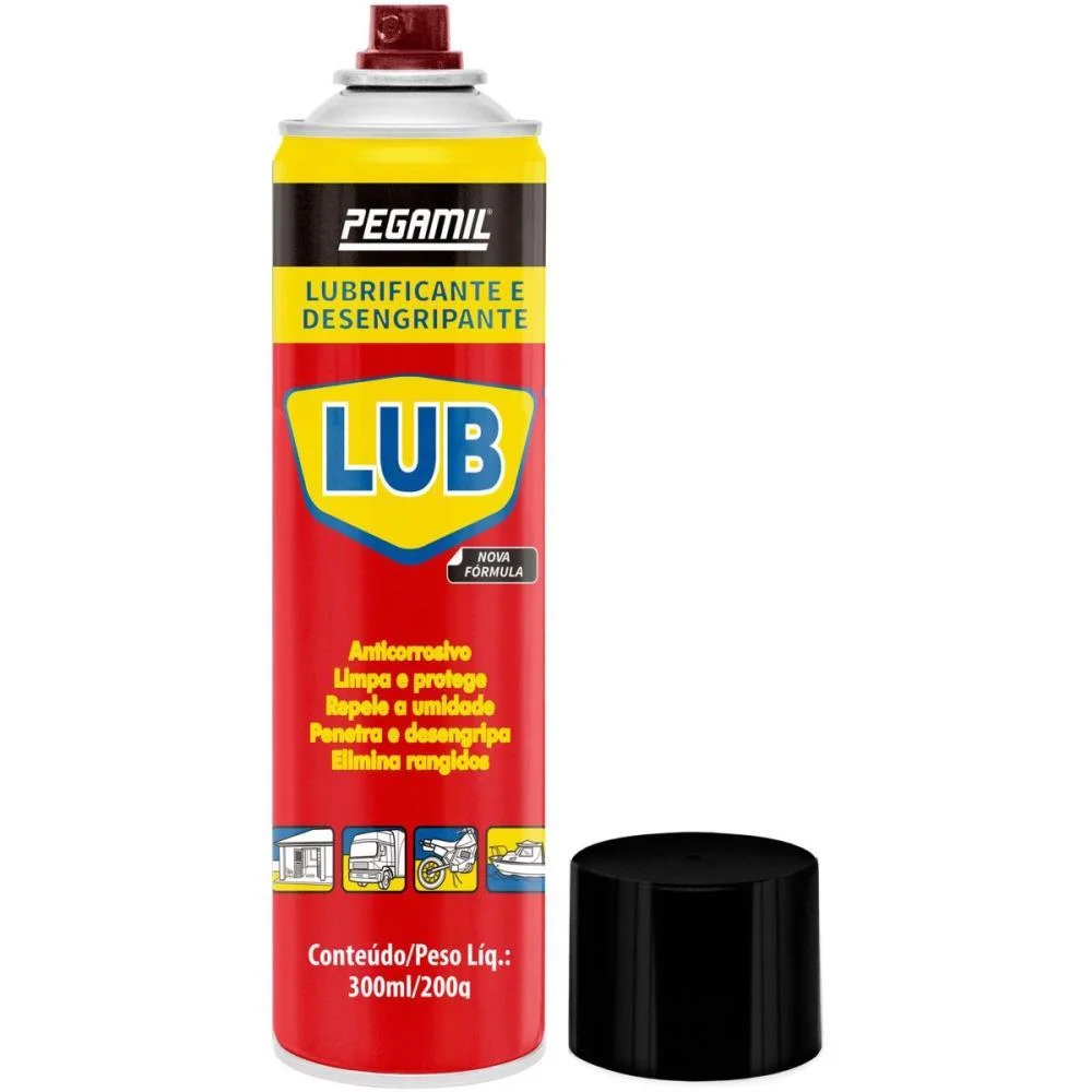 Aerossol Multiuso Spray Lubri 300Ml Pegamil