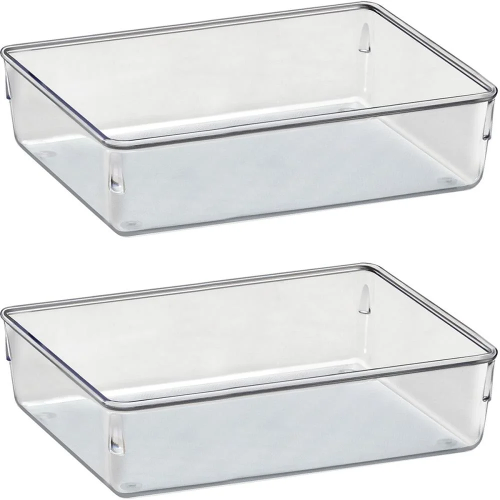 Organizador Potes Ret. Duplo 24X16X5,5 Cm Acrimet (Cx.c/02)