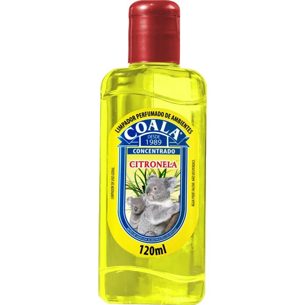 Limpador Perfumado Coala Citronela 120Ml Coala (Pct.c/03)