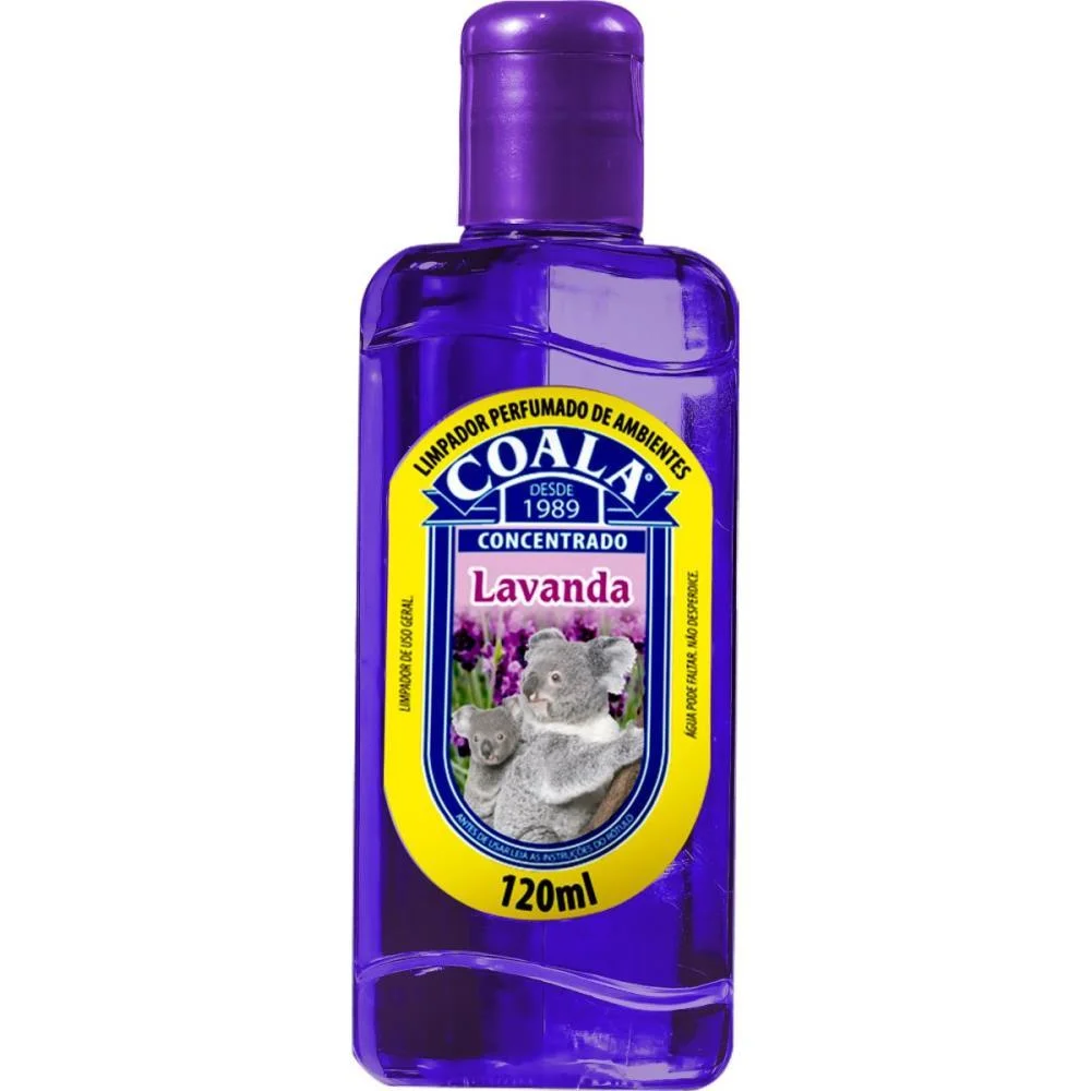 Limpador Perfumado Coala Lavanda 120Ml Coala (Pct.c/03)