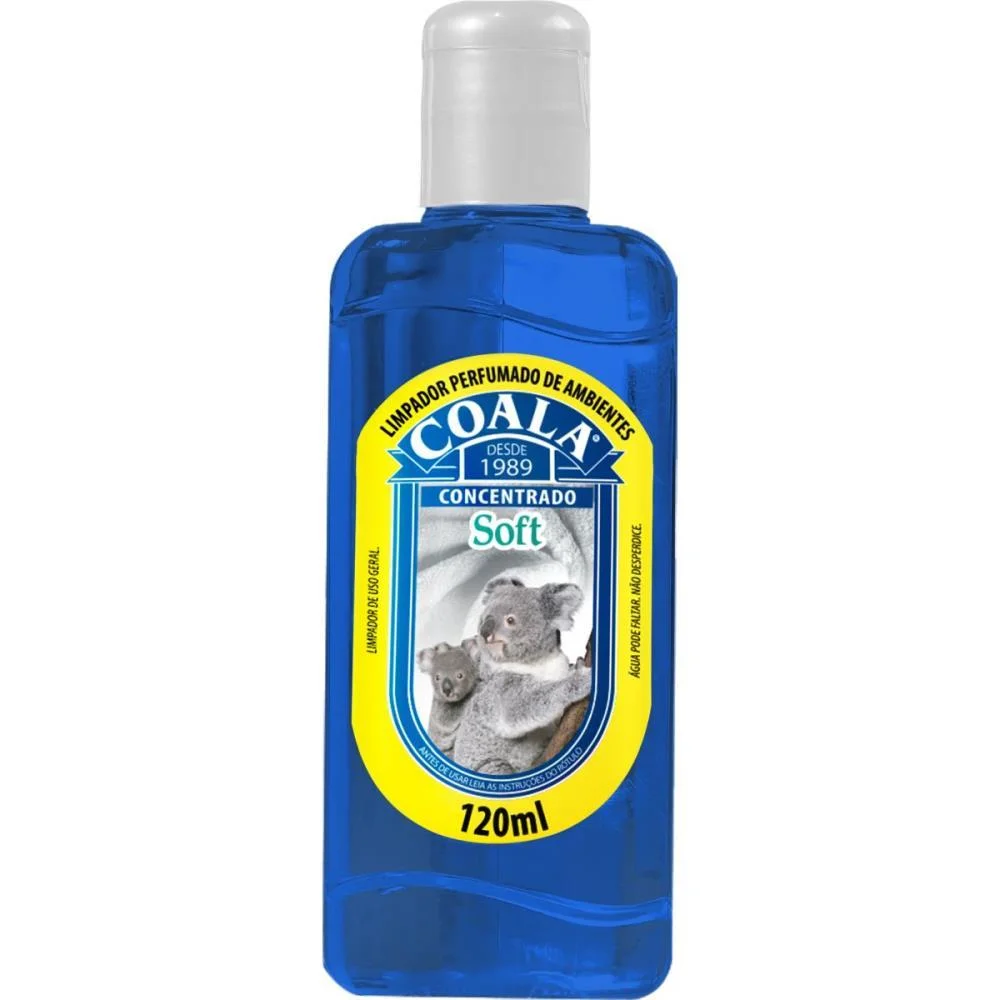 Limpador Perfumado Coala Soft 120Ml Coala (Pct.c/03)
