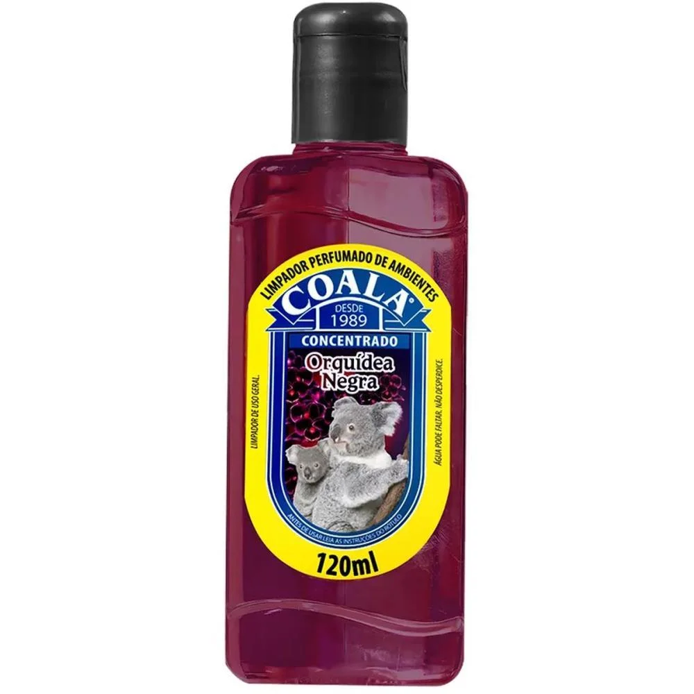 Limpador Perfumado Coala Orquidea Negra 120Ml Coala (Pct.c/03)