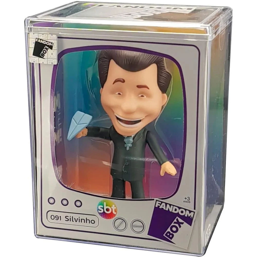 Boneco E Personagem Fandombox Silvinho 12Cm Lider