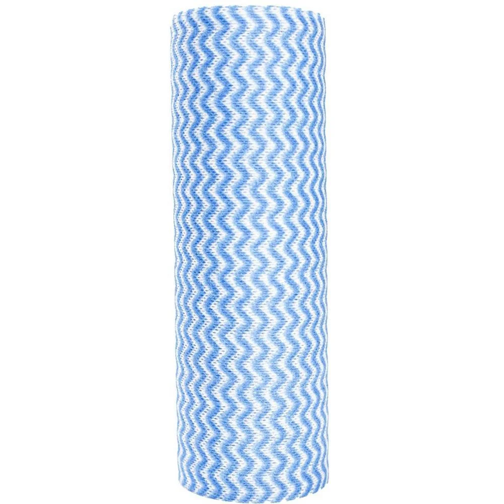 Pano Multiuso 21X29Cm Azul C/25Unidades Powermaid (Rolo)