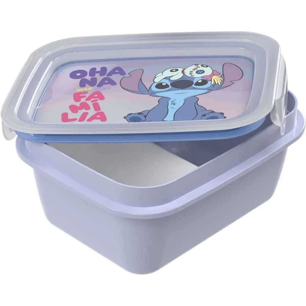 Marmita Stitch C/Trava 850Ml Plasutil