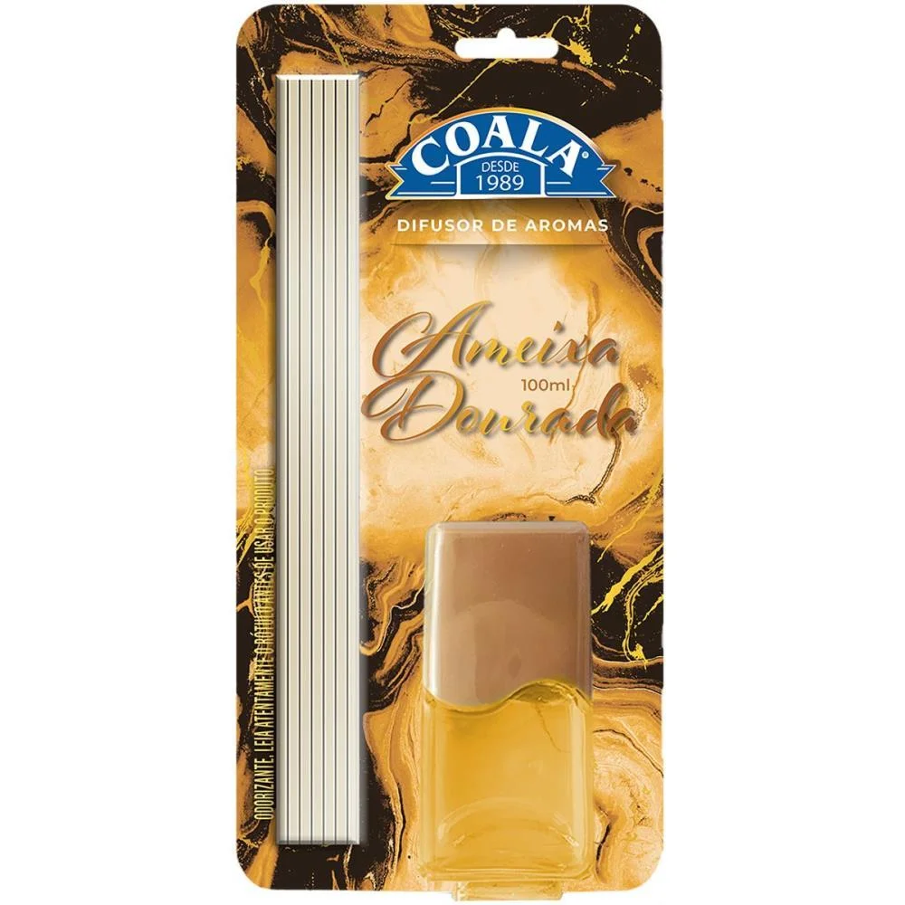 Difusor De Aroma Coala Ameixa Dourada 100Ml Coala