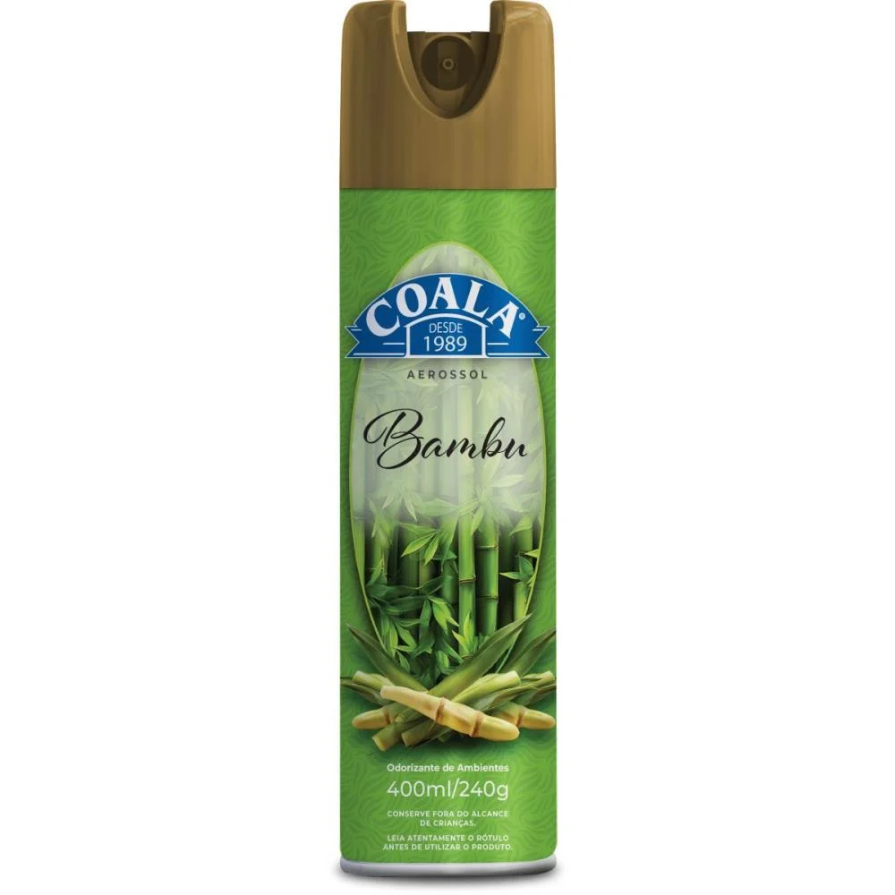 Odorizador De Ambiente Coala Bambu 400Ml/240Gr Coala