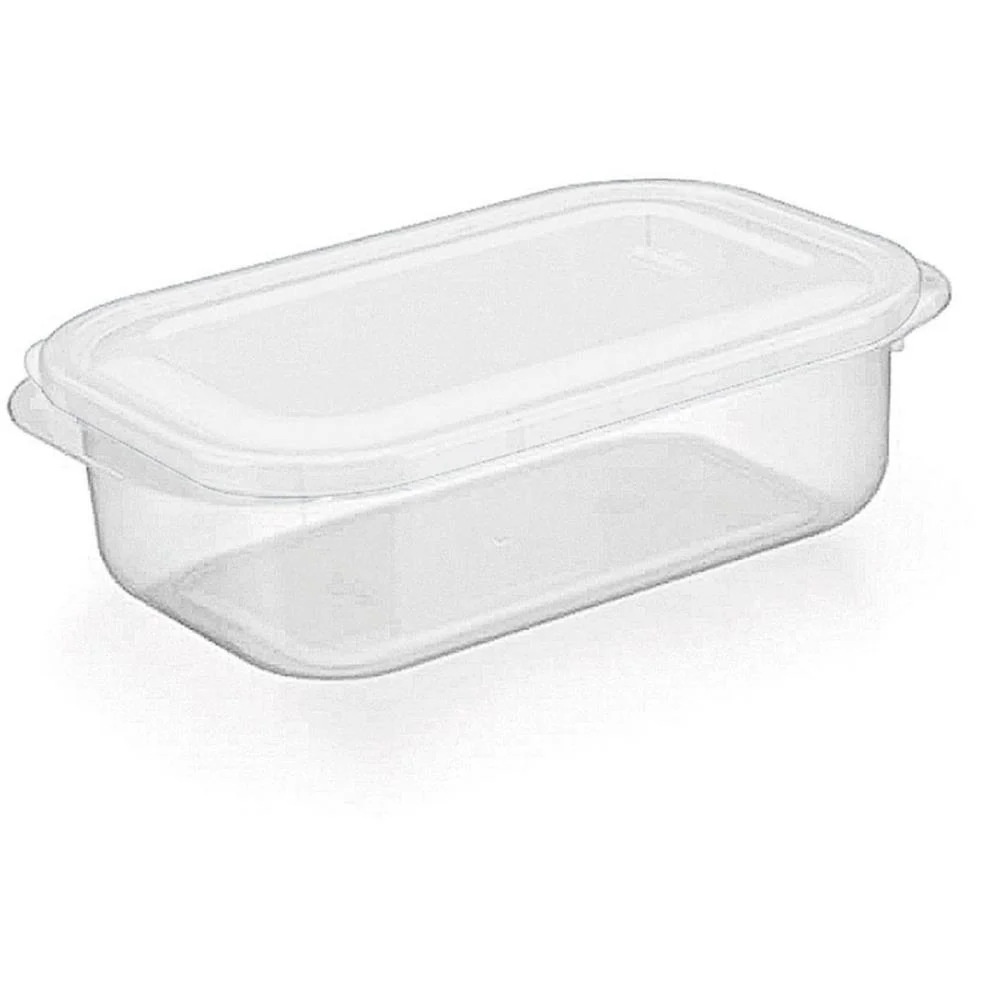 Pote Plastico Retangular Alto Pequeno 1,5L. Nitron