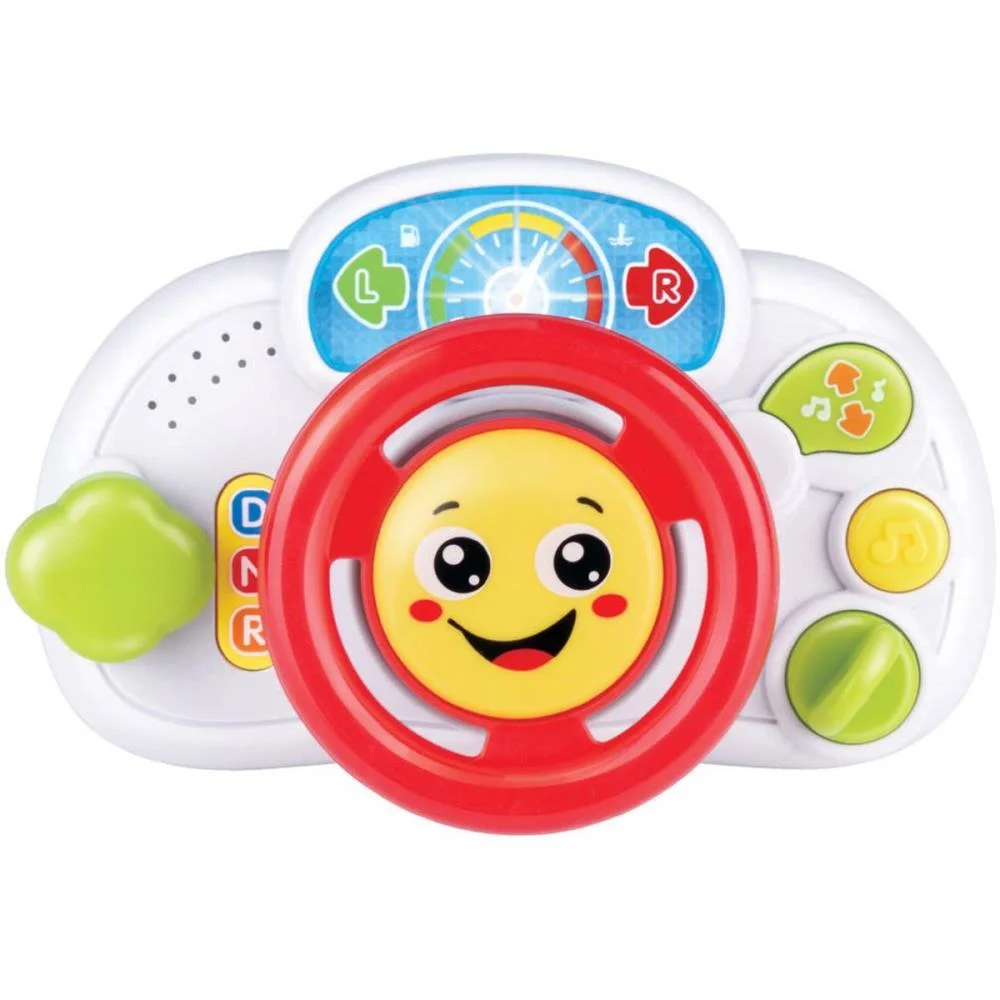 Brinquedo Para Bebe Baby Kart Musical C/Som E Luz Braskit