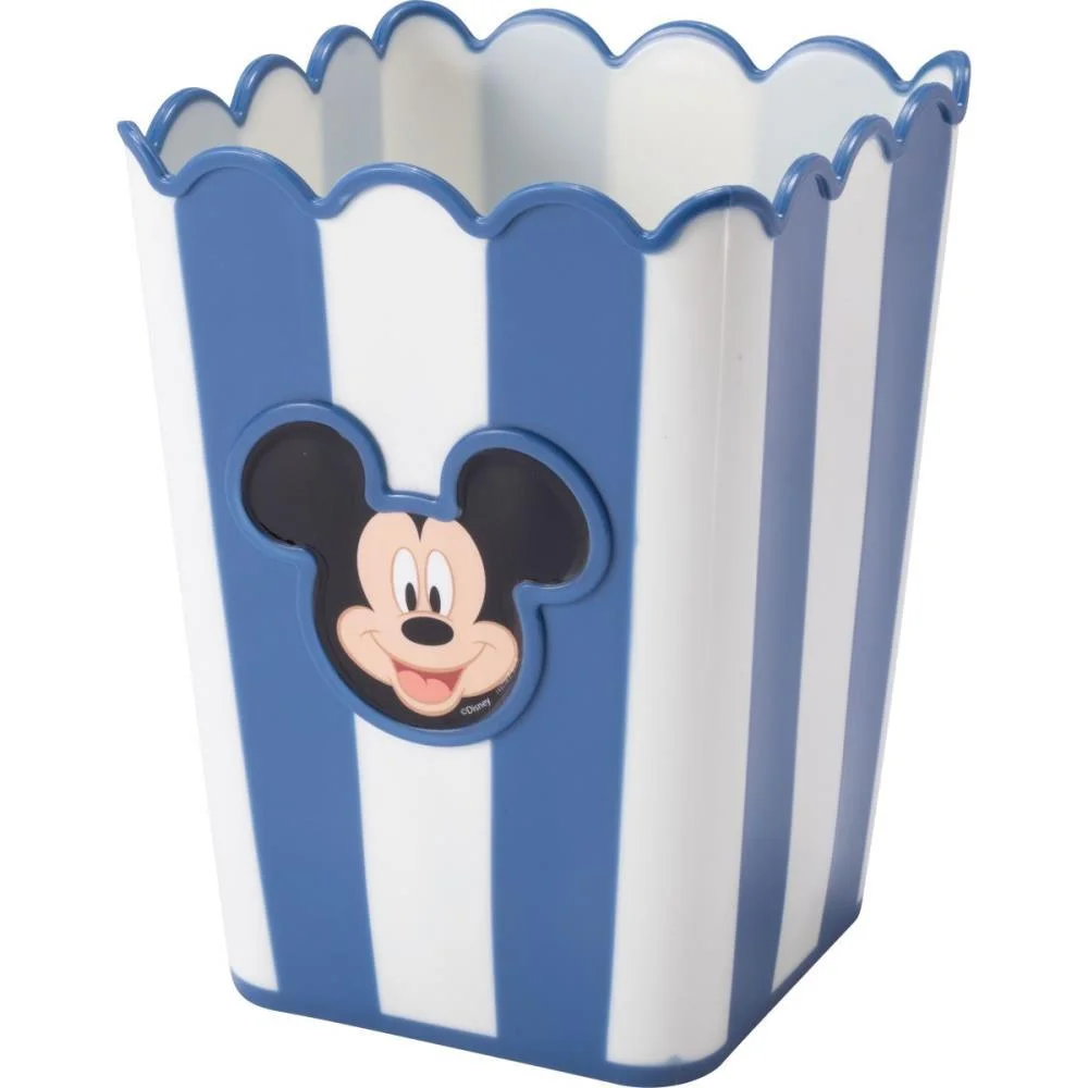 Balde Para Pipoca Mickey Quadrado Azul 1,5L Plasutil