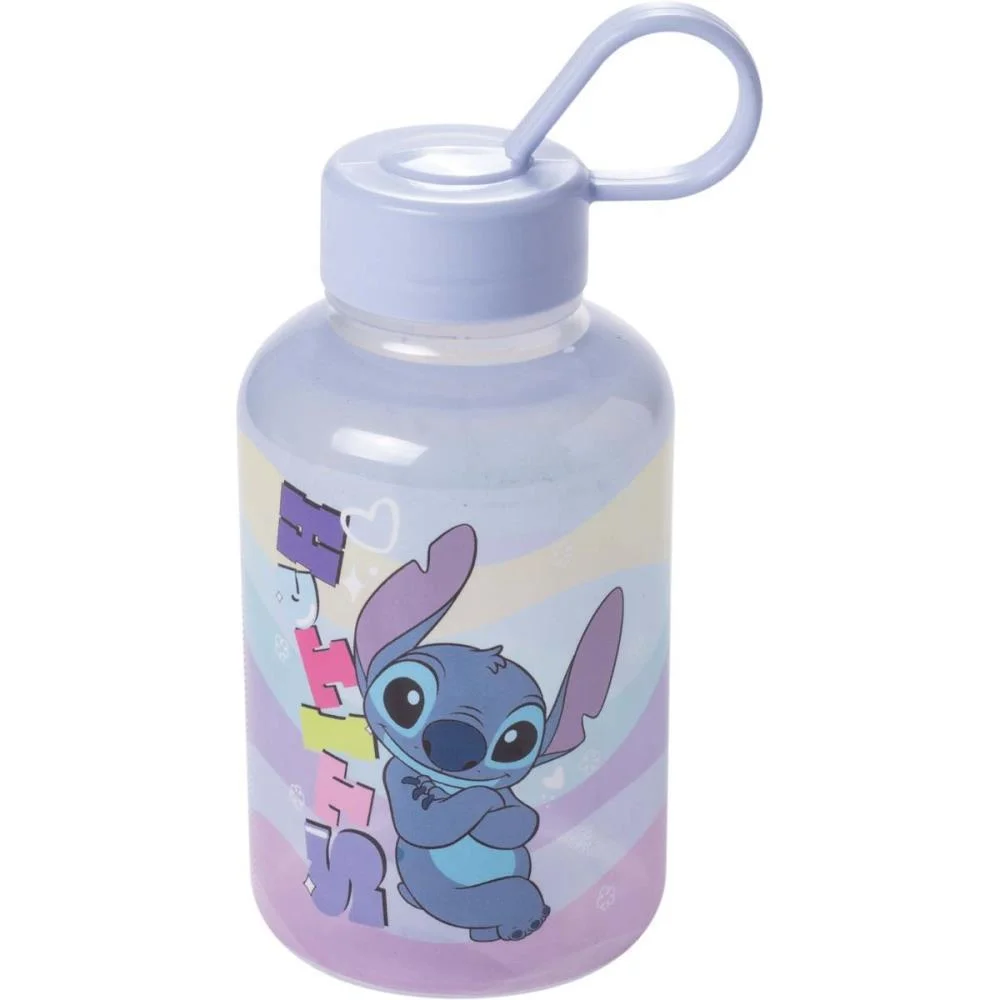 Garrafa Plastica Stitch Cilindrica 280Ml Plasutil