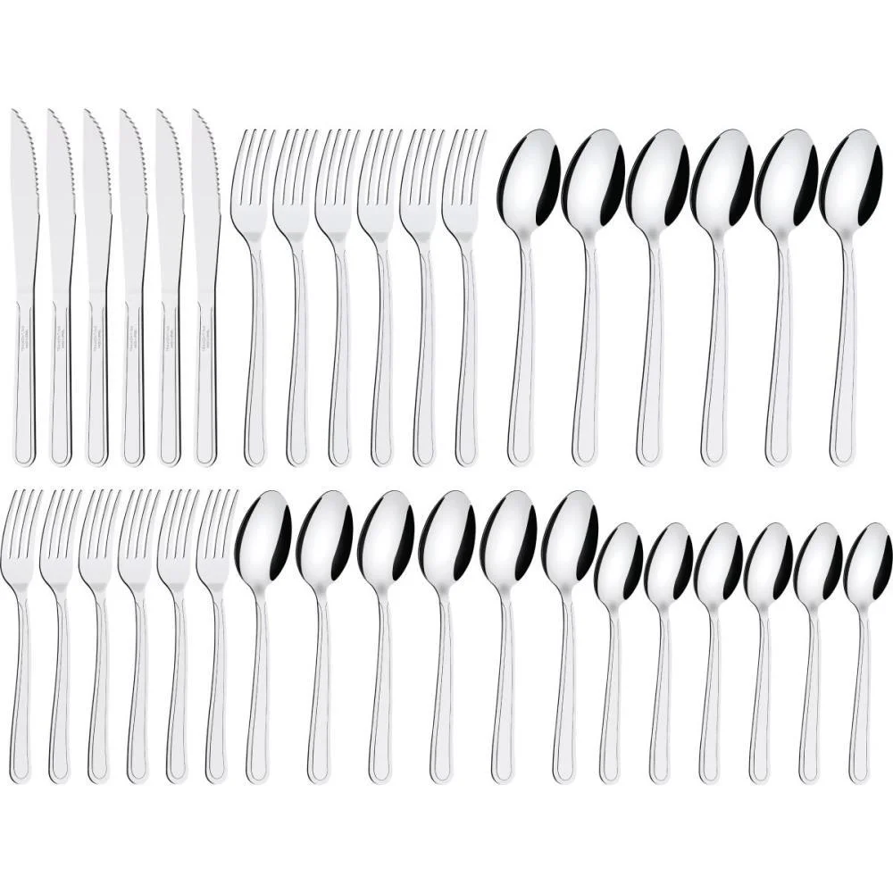 Talher Faqueiro Buzios 36Pc Inox Tramontina