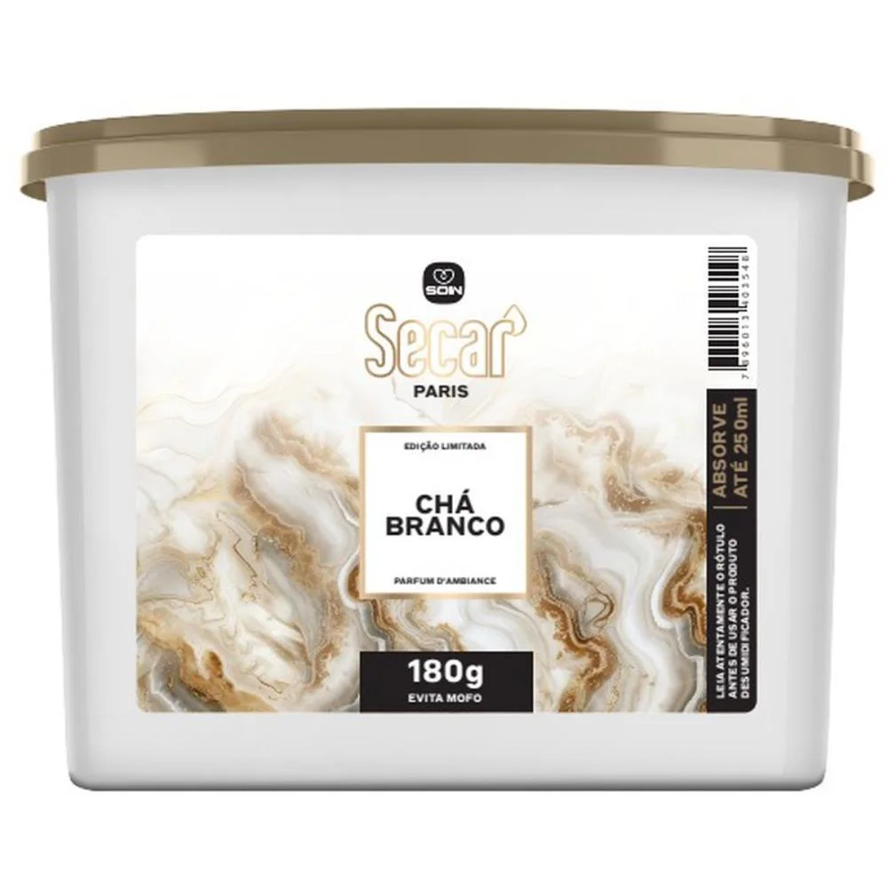 Desumidificador Secar Original Cha Branco 180G Soin