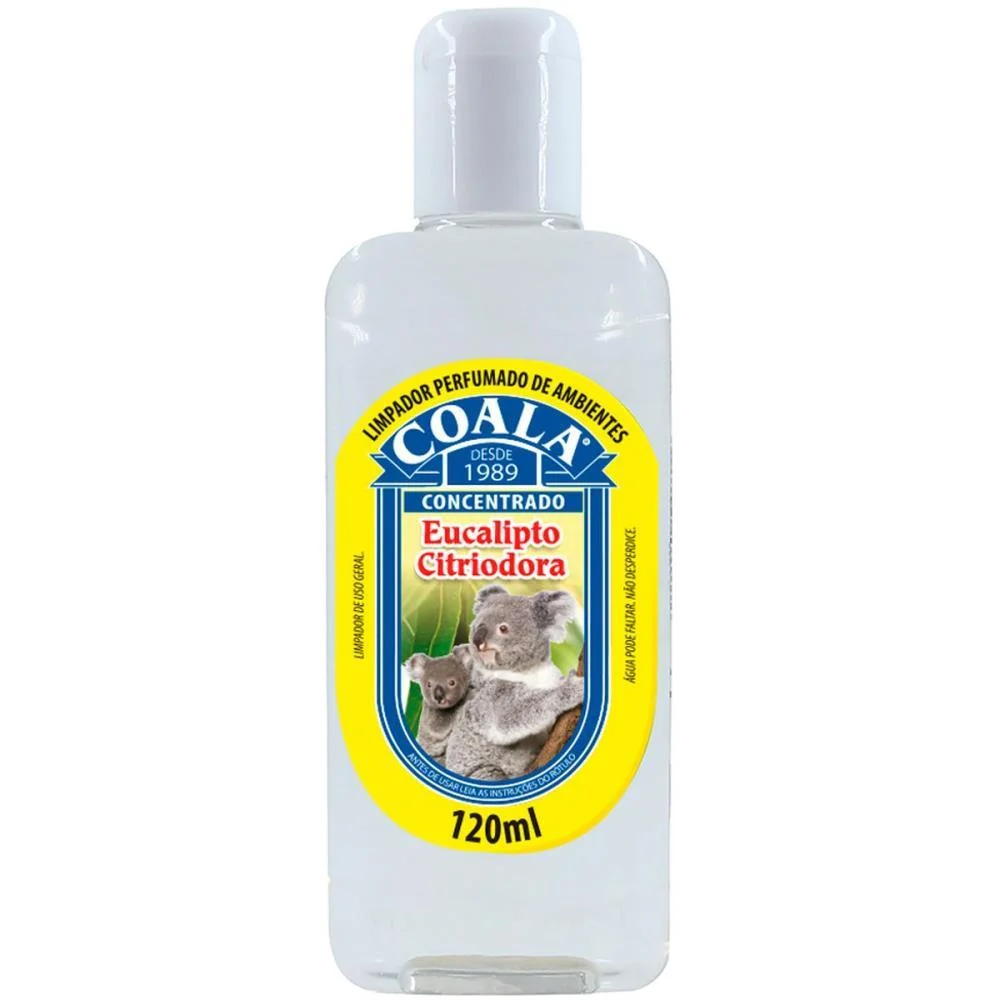 Limpador Perfumado Coala Eucalipto Citriodora 120 Coala (Pct.c/03)
