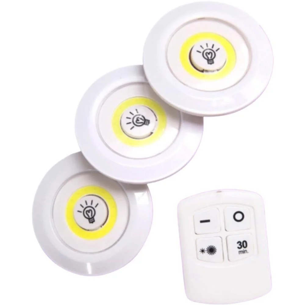 Luminaria Led Kit C/3Luminarias Led S/Fio Flex