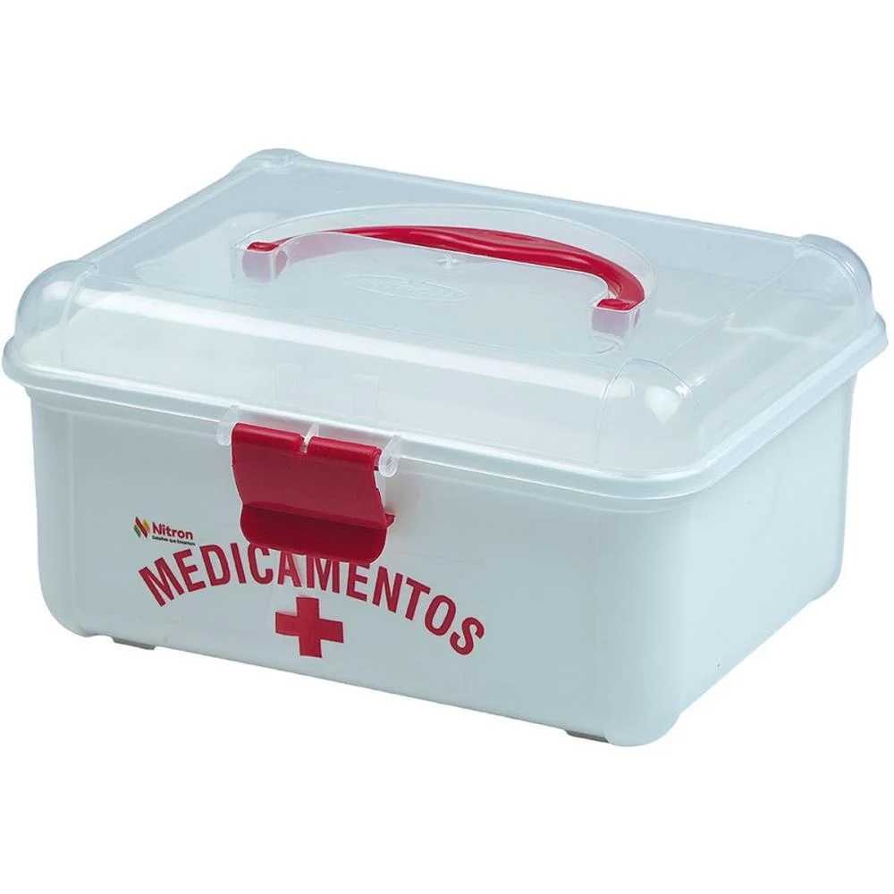 Organizador Caixa Medicamento 1,4L Br Nitron
