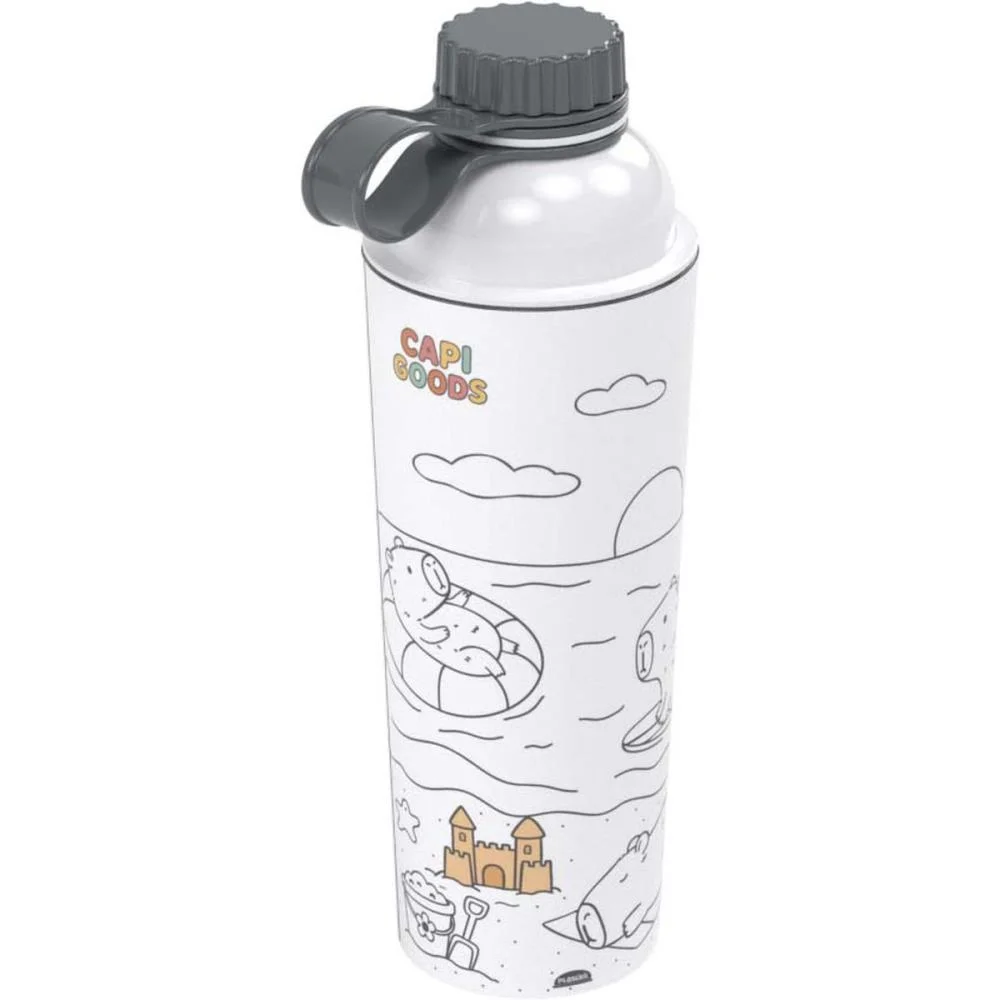 Garrafa Plastica Capi Goods P/Colorir Vip 660Ml Plasutil