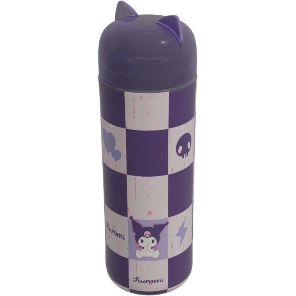 Garrafa Plastica Kuromi Ludica 500Ml Plasutil