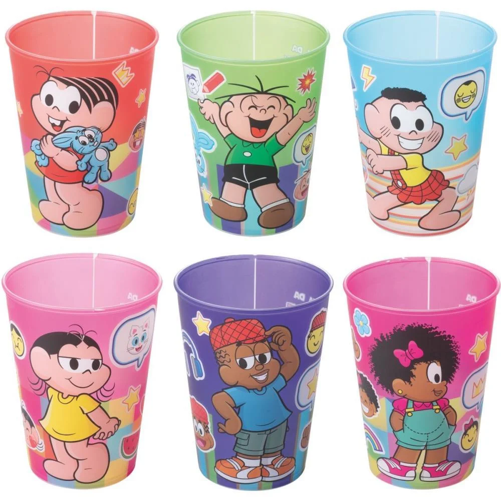 Copo Decorado Turma Da Monica 320Ml (S) Plasutil