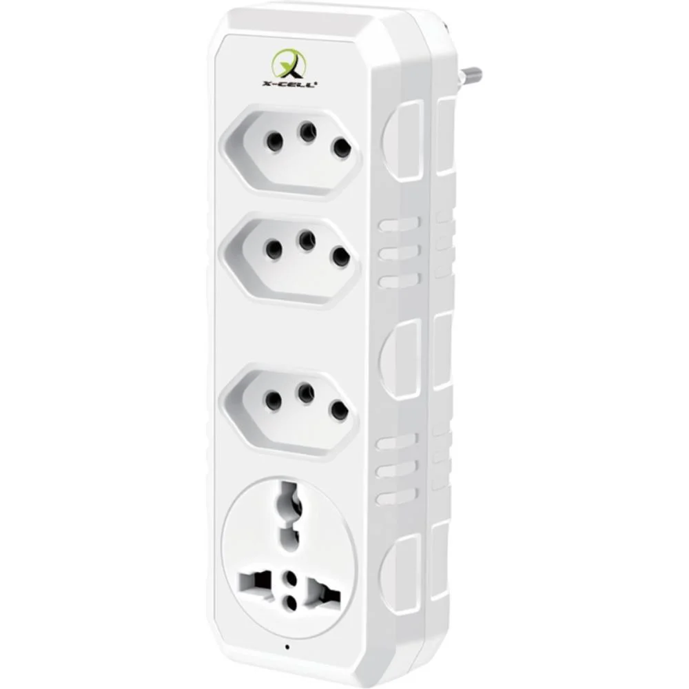 Adaptador Para Tomada Universal 2P+T Bivolt 10A Flex