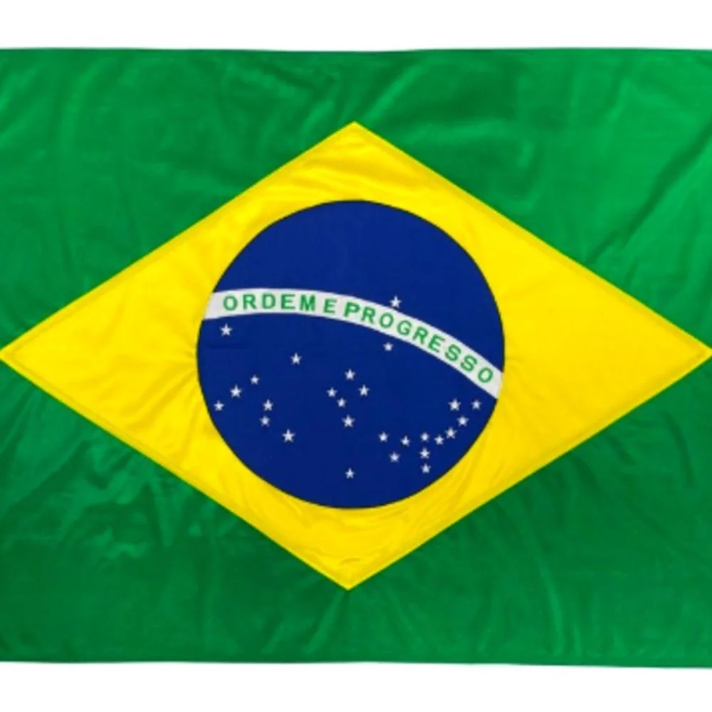 Copa Do Mundo Bandeira Br. S/Haste 120X180Cm Nyr Festas