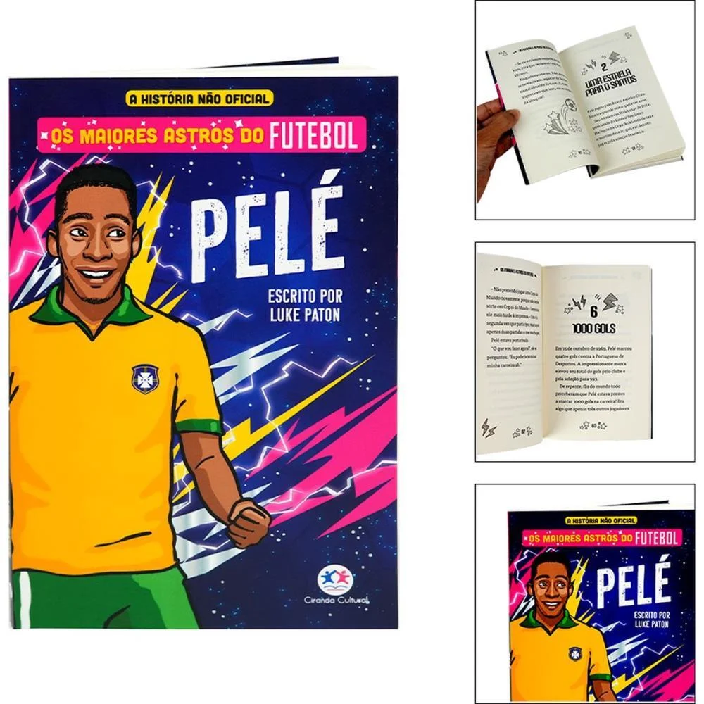 Copa Do Mundo Livro Astros Pele Magic Kids