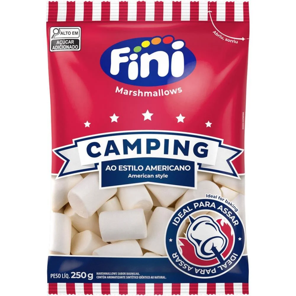 Doce Marshmallow Camping 250G Fini