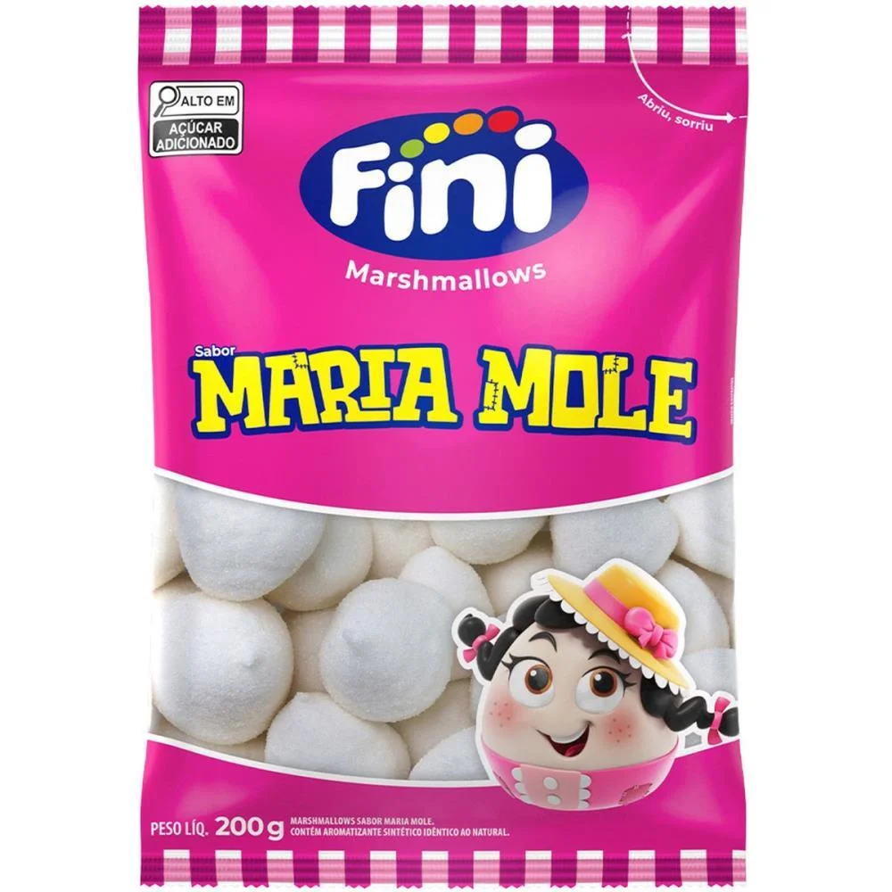Doce Marshmallow Maria Mole 200G Fini