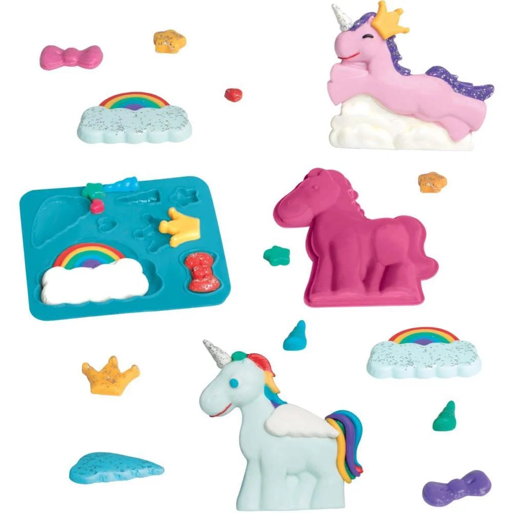 Massa Para Modelar Criativa Massa Kit Unicornios Estrela