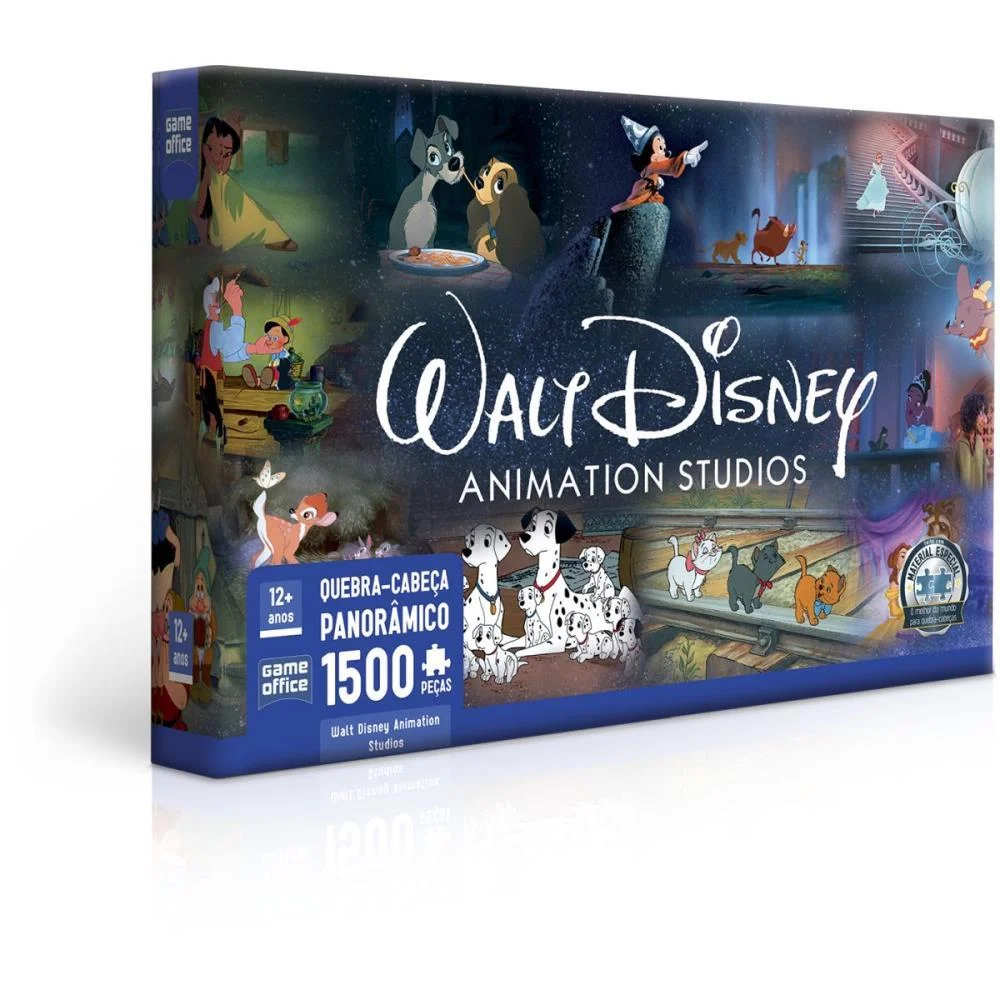 Quebra-Cabeca Cartonado Walt Disney Animation 1500Pcs Toyster