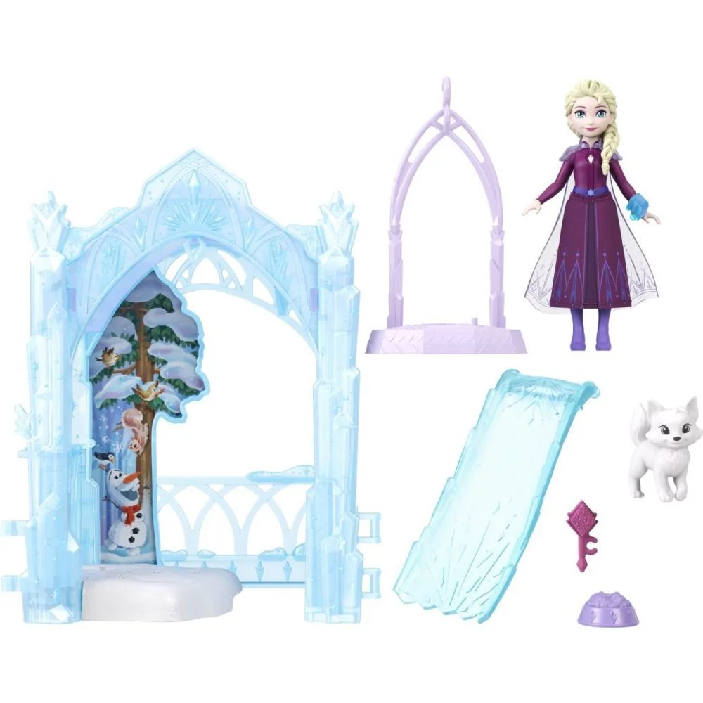 Boneca Disney Frozen Refugio Gelado Dos Anim Mattel