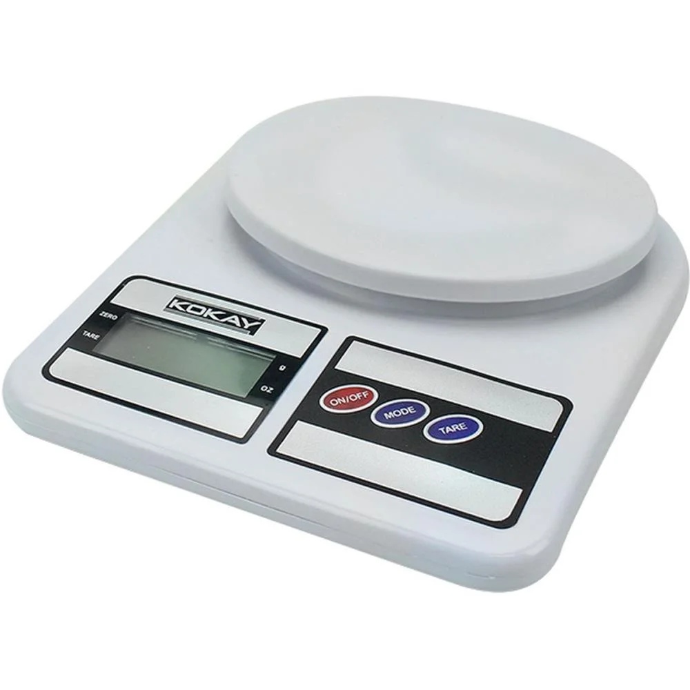 Balanca De Cozinha Precisao Digital Ate 10Kg Bco Santana Centro